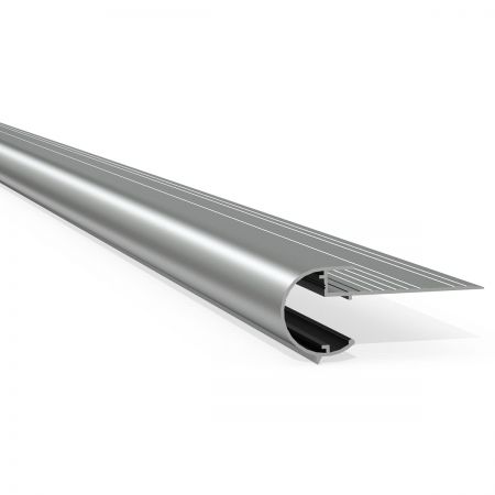 Daktrim kraal aluminium 26 mm x 40 mm, lengte 2500 mm