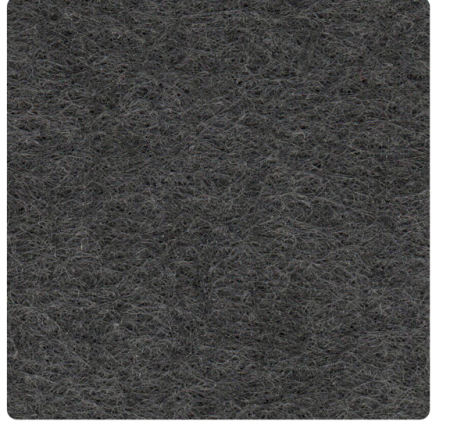 Wandpaneel vilt, donkergrijs – 2950 x 600 mm