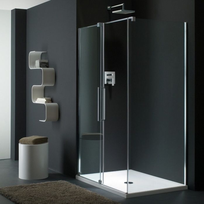 Bevoorrecht rust niet Badkamer, douche, WC of keuken wandpaneel zwart, RAL 9005. Gratis op maat  gezaagd