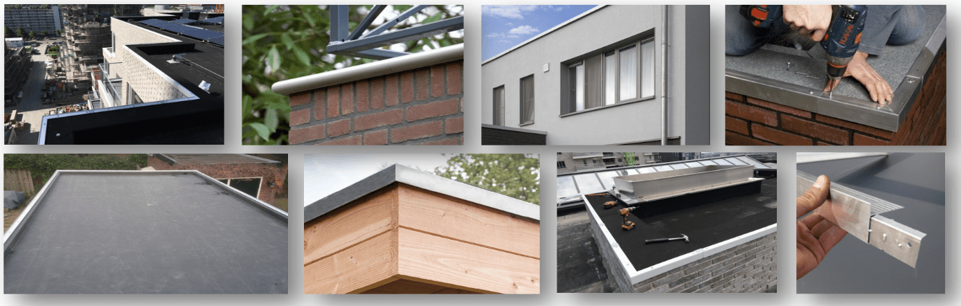 Daktrimmen en EPDM daktrimmen